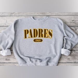 Padres Offset Crewneck